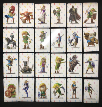 24 амибо карты для The Legend of Zelda