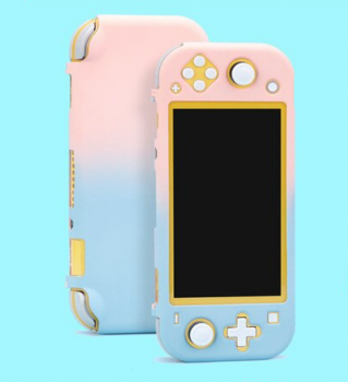 Чехол розовый с голубым для Nintendo Switch Lite
