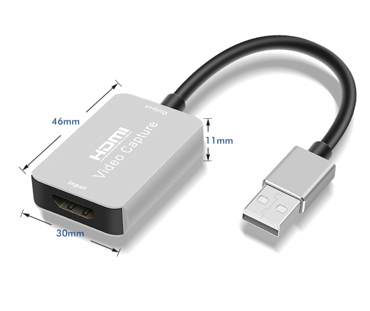 Карта захвата HDMI 1080P для записи игр на PC, Nintendo Switch, PS4, PS5, Xbox, Запись с экрана