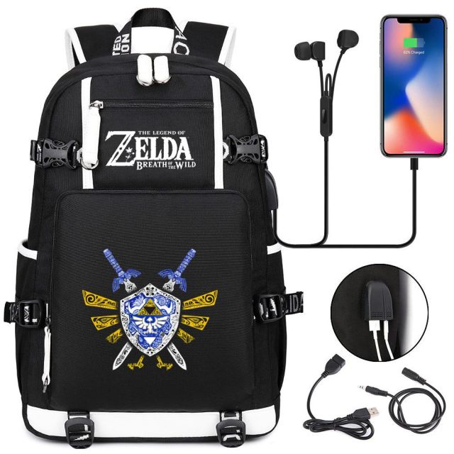 рюкзак в стиле The Legend of Zelda, купить рюкзак Зельда, Fun Shop Zelda