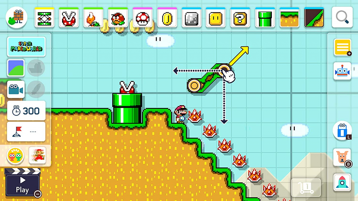 Купить новую игру  Super Mario Maker 2  для nintendo switch и нинтендо свитч лайт lite