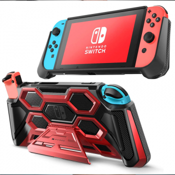 Чехол Mumba Battle для Nintendo Switch красный
