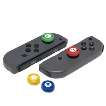 Накладки на стики Joy Cons Nintendo Switch Mario 4 шт