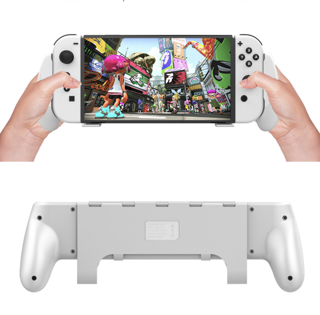 Чехол - держатель с ручками для Nintendo Switch OLED купить, купить защитный чехол для Nintendo Switch OLED, защитный чехол с ручками на nintendo switch oled купить, защитный чехол для Nintendo Switch OLED купить, защитный чехол с ручками на nintendo switch oled