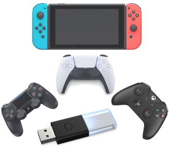 Адаптер для подключения DualSense PS5 геймпада к Nintendo Switch и ПК