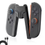 Портативний зарядний тримач-док-станція для Joy-Con Nintendo Switch 2. Зручний ергономічний дизайн, можливість гри під час зарядки, провідне USB-підключення та компактні розміри. Ідеальний аксесуар для дому та подорожей.